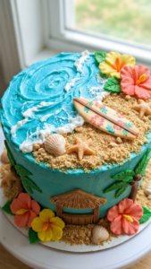 Read more about the article Luau cake Ideas for kids 4-10 years