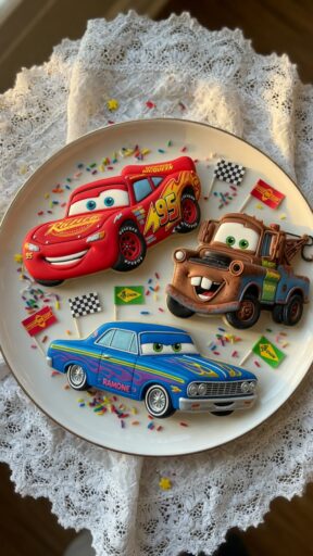 Disney Cars Cookies Ideas for Kids 4-10 Years