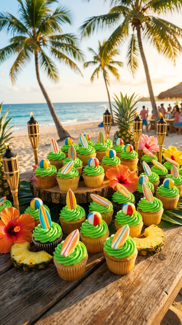 048 Exciting Luau Cupcake Ideas for Your Childs Birthday - Themed Ideas