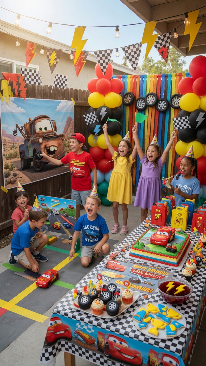 067 Exciting Disney Cars Party Ideas for Engaging Kids Activities - Themed Ideas