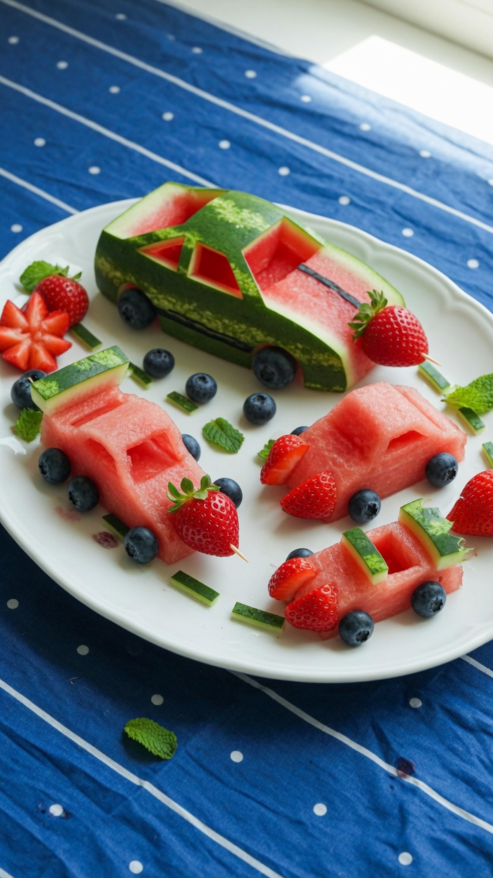 072 Fun and Healthy Disney Cars Snacks for Kids - Themed Ideas