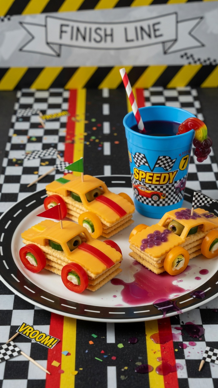 073 Easy Disney Cars Themed Snacks for Parties - Themed Ideas