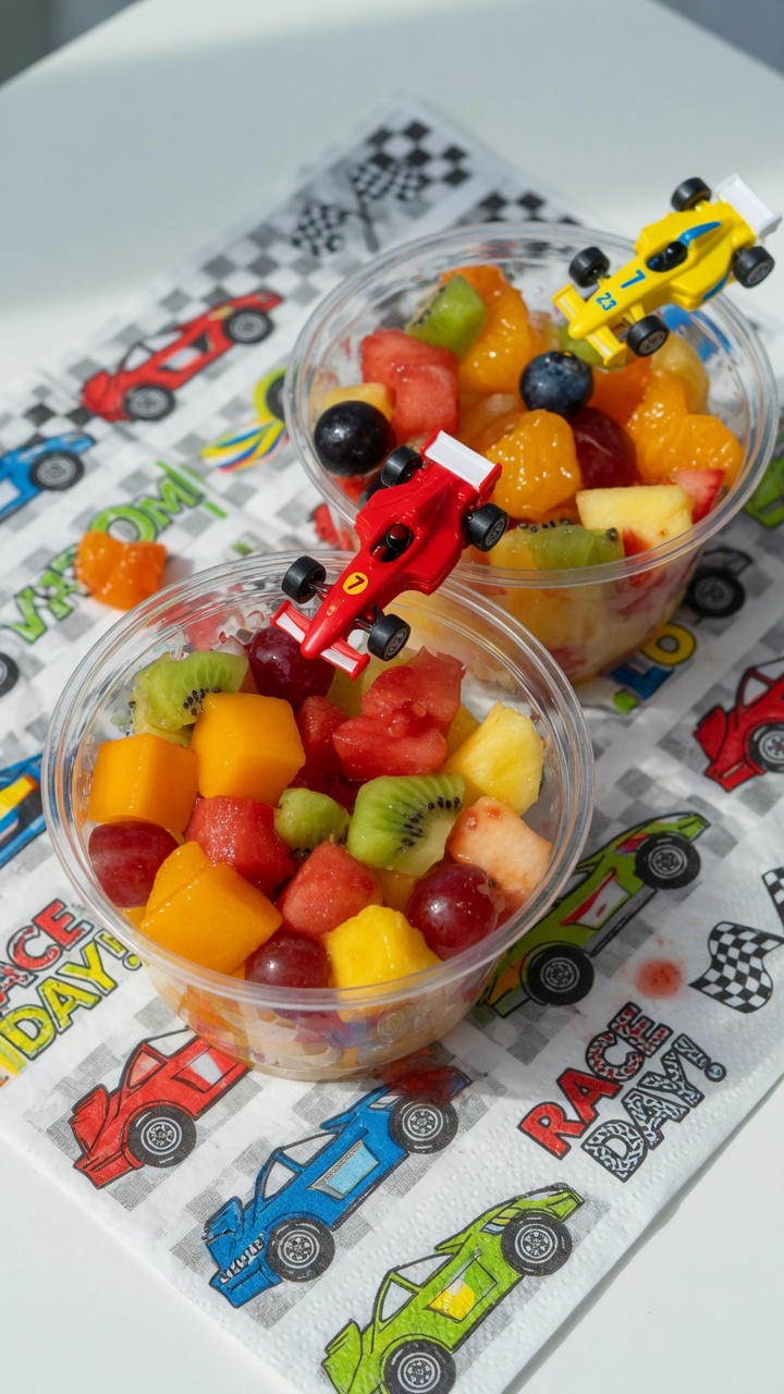 075 Colorful Disney Cars Snacks for Kids - Themed Ideas